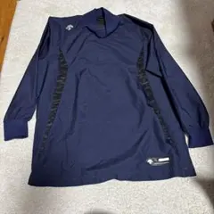 デサント　ネイビー　ウィンドシャツ　野球　子供　160