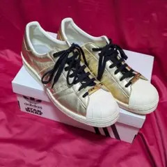 adidas スター・ウォーズコラボ　スニーカー ゴールド