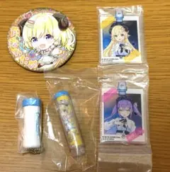 ホロライブ 角巻わため　グッズセット(缶バッジ&ミニチュアペンライト&アクキー)