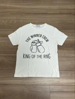 【試着のみ】ZARA kids ボクシンググラフィック Tシャツのサムネイル