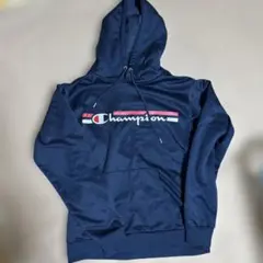‼️早い者勝ち‼️ Champion ネイビー パーカー フード付き