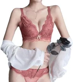 最強盛りブラ ノンワイヤー パット付き ショーツセット 34/75