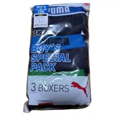 【新品】 PUMA プーマ ボクサーパンツ パンツ 下着 130 ３枚セット