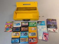 レア kamaya ファミコン カセット18個 収納ケース アタッシュケース