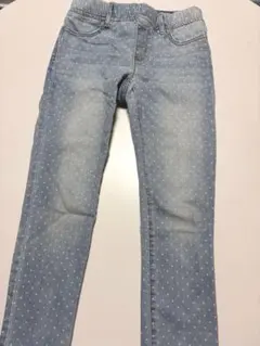 ギャップキッズドット柄 デニムパンツ GAP 140cm
