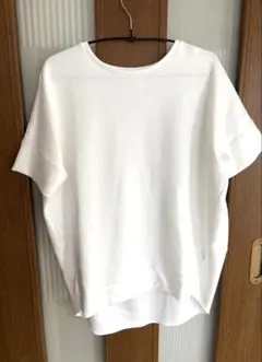 イシカワラボ　Emmaホワイト 半袖Tシャツ フリーサイズのサムネイル