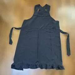 冠婚葬祭 エプロン 裾フリル