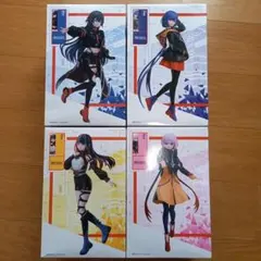 神椿市建設中。 1/7スケール フィギュア ラウンドワン限定　4種セット