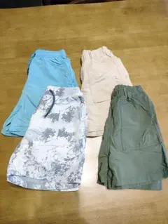 UNIQLO　GU　キッズハーフパンツ4点セット（110cm）