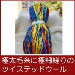ツイステッド ウール No.537-501C「おまとめ」できます　３８m100g