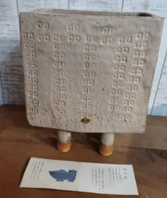 最終値下げ　清水焼　京都　花器　花瓶　フラワーベース　オブジェ　新品　未使用