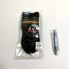 YONEX 3Dエルゴソックス ブラック 25-28cm ボールペンセット