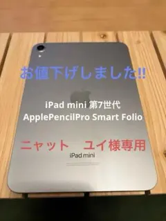 iPad mini 7 スペースグレー 256GB Wi-Fi + おまけ - メルカリ