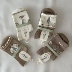 ピーターラビット ソックス 4足セット 靴下 大人可愛い 清楚 うさぎ ロリータ