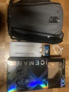 美品 アイスマン PRO-X2 スチールグレー