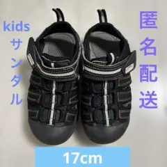 Coleman キッズ サンダル 17cm ブラック 水陸両用 アウトドア 夏のサムネイル