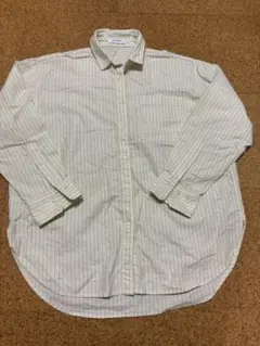 AMERICAN HOLIC ホワイトイエローストライプシャツ