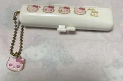 平成レトロ　 キティちゃん　印鑑ケース　チャーム付き