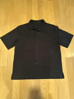 OY ブラック 半袖シャツ バックロゴプリント