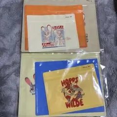 ズートピア2 一番くじ J賞 ジッパーバッグセット