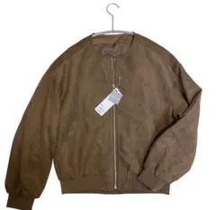 GU ブラウン MA-1 ジャケット