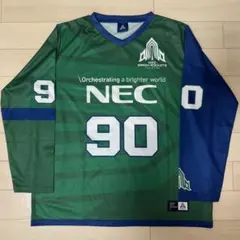 NECグリーンロケッツ ホッケーシャツ ユニフォーム Mのサムネイル
