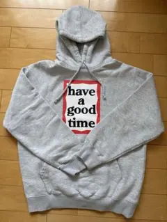 have a good time パーカー グレー M