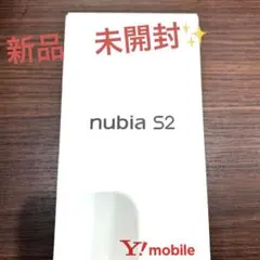 nubia S2 本体 ブラック　128G