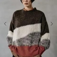 美品♡ LEPSIM 5ゲージニュアンスMIXプルオーバー