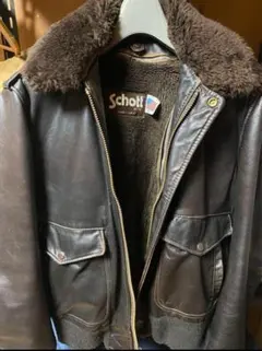 状態S☆ ショット Schott レザーフライトジャケット A-2 G-1