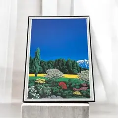 永井博 【北海道】A3フレーム入りポスター③ - メルカリ
