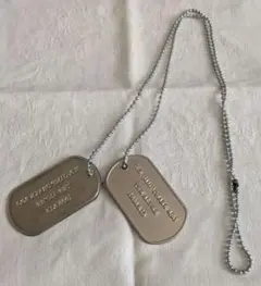 THE ALFEE U.S. CAMP DRAKE AFB ドッグタグ