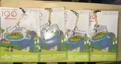 日本生命（NISSAY）非売品　スヌーピー　画面クリーナーストラップ　4個セット