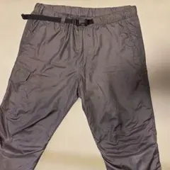 【中古品】ユニクロ 裏フリース 防寒 ナイロンカーゴパンツ M