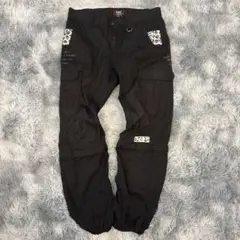U.S. Polo Assn. ブラックカーゴパンツ Lサイズ