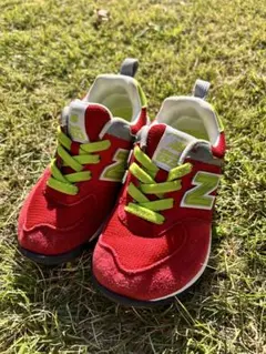 New Balance キッズ スニーカー レッド　16cm