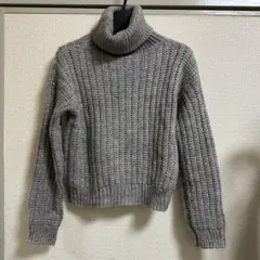 JEANASS タートルネックセーター グレー Fサイズ