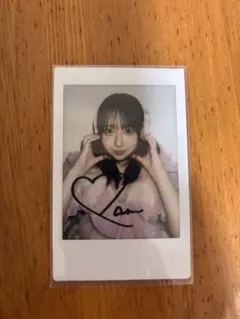 CUTIE STREET 桜庭遥花 直筆サイン チェキ 抽選会　きゅー
