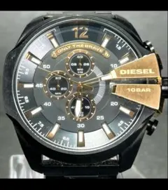 【美品・海外モデル・稼働品】DIESEL ディーゼル MEGA CHIEF腕時計