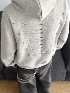 riize ソヒ　着用グレー　パーカー　アリエク　supreme stussy