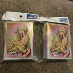 2個セット　スリーブ　学園アイドルマスター カワイイ はじめました 藤田ことね