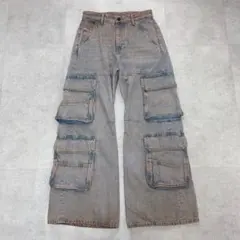 せいらちゃん着用 DIESEL カーゴデニムパンツ - メルカリ