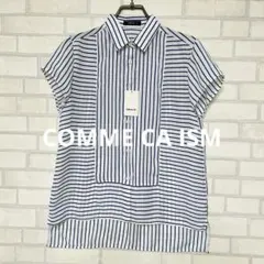 【新品タグ付き】COMME CA ISM コムサイズム ブラウス ストライプ
