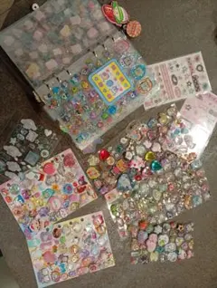 シール大量セット バインダー付きおまけたくさん♡