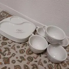 ミスタードーナツ　プレートとカップセット