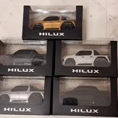 トヨタ 新型 ハイラックス プルバック ミニカー 全色 セット トヨタ 新型 ハイラックス プルバック ミニカー 全色 セット - メルカリ