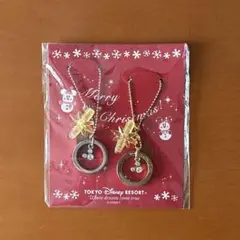 東京ディズニーリゾート　アフター6ペアパスポートキーチェーン　非売品　クリスマス