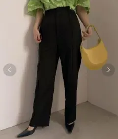 アメリ　DIMENSIONAL TUCK PANTS