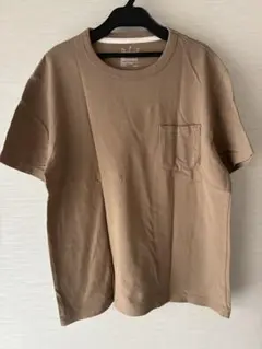 無印良品 メンズ ポケットTシャツ ベージュ Mサイズのサムネイル