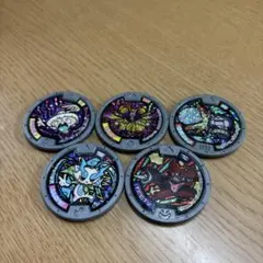 し*ろ様 妖怪メダル　妖怪ウォッチ　灰色　グレー　初代　キラ